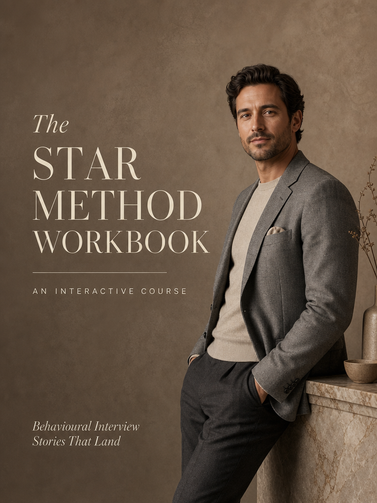 STAR Method Workbook interactive workbook cover